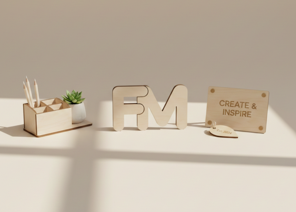 Productos personalizados de corte láser FixMakeers